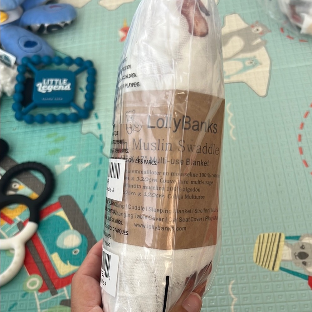 Lolly cotton muslin blanket